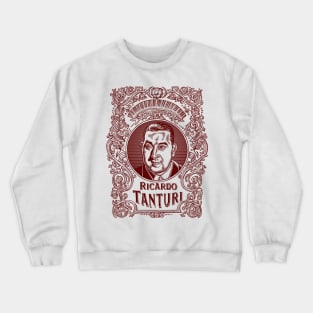 Ricardo Tanturi in Red Crewneck Sweatshirt